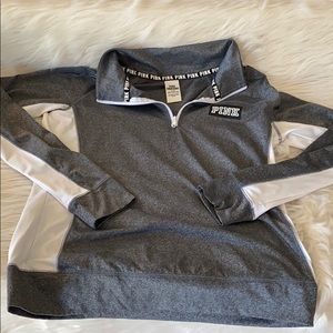 Victoria’s Secret PINK NWOT half zip jacket